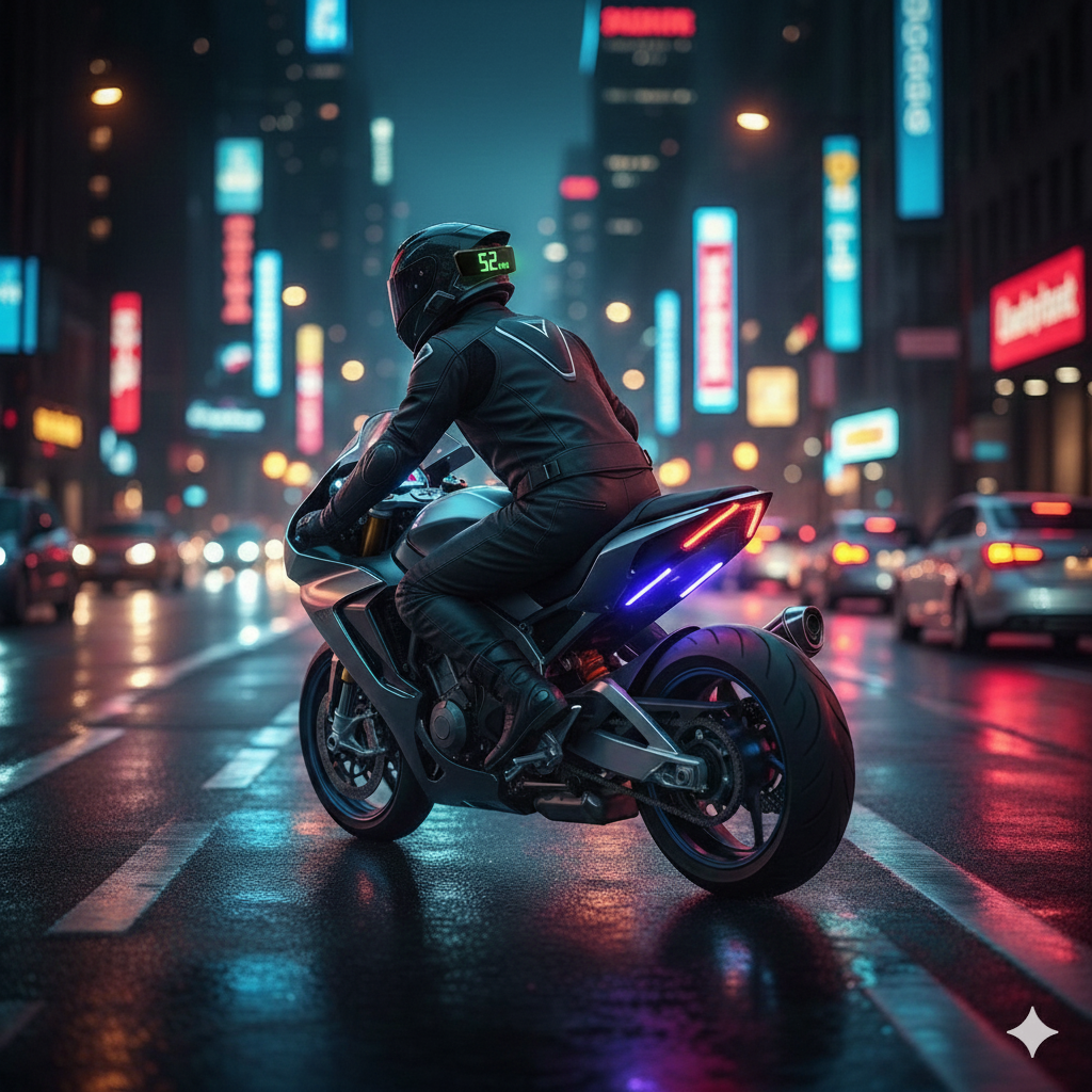 Rumble Lights™ — Next-Gen Smart LED Helmet Display